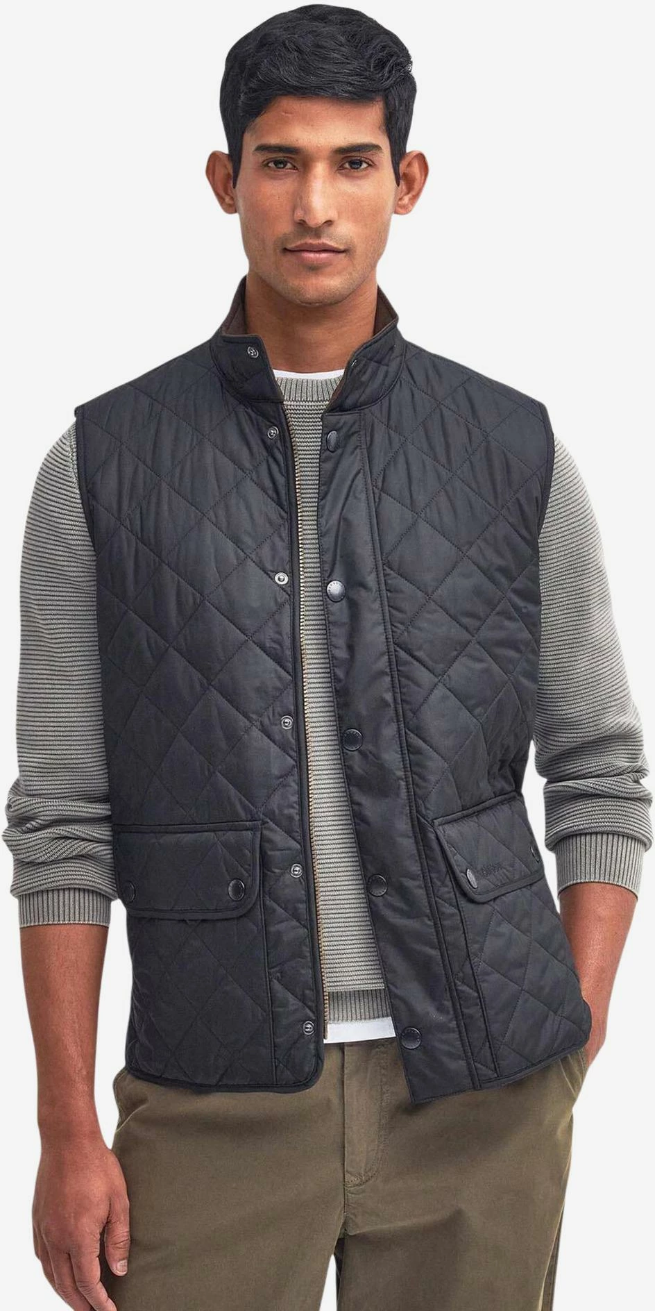 Jelek për meshkuj Barbour New Lowerdale Gilet MGI0245, i kaltër i errët