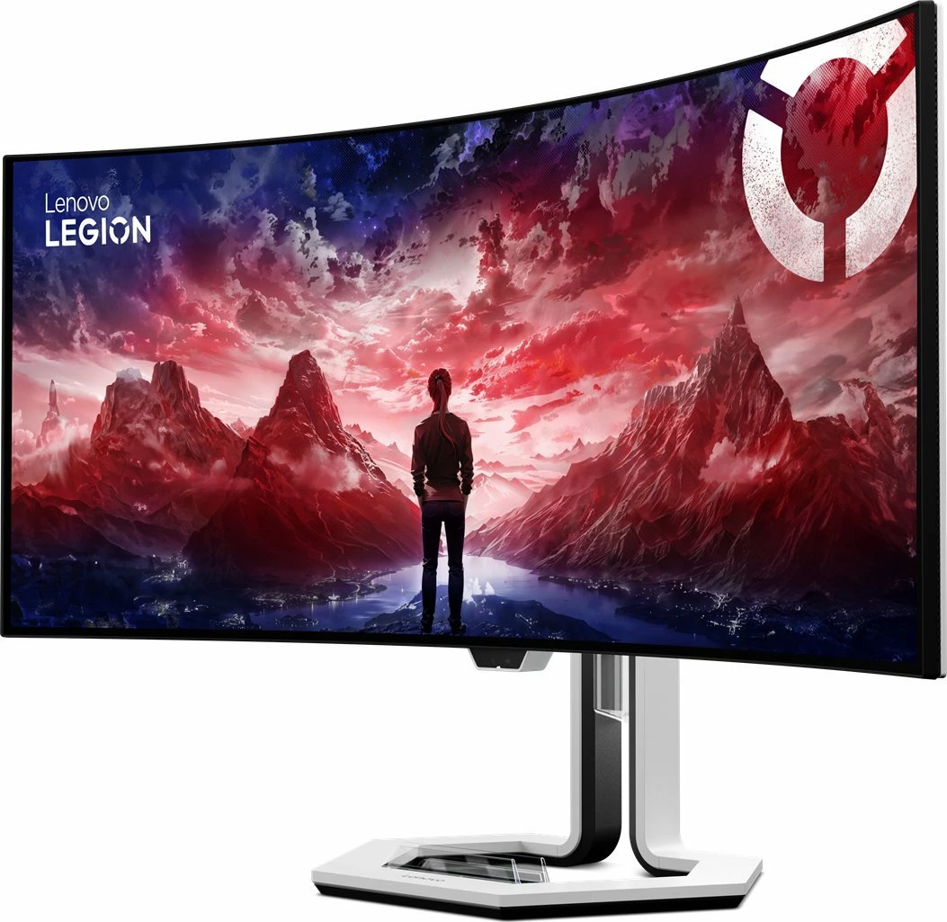 Monitor gaming Lenovo Legion Pro 34WD-10 (67C9UAC1EU) 34" OLED UWQHD 240Hz i lakuar, zi/bardhë 2