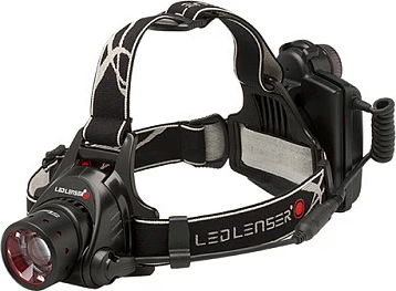 Llambë koke Ledlenser H14R.2, 850 lm, 300 m, Li-Ion, e zezë