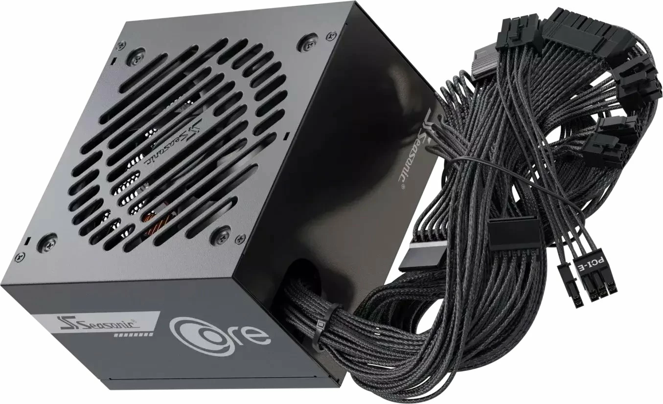 Furnizues rryme SeaSonic Core BC-650 SRP-CBC651-A5A51JF 650W ATX 3.1, 80 Plus Bronze, jo-modular, i zi