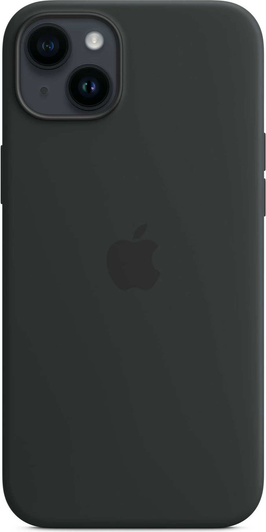 Mbështjellës Apple iPhone 14 Plus Silicone Case MagSafe, 6.7", e zezë