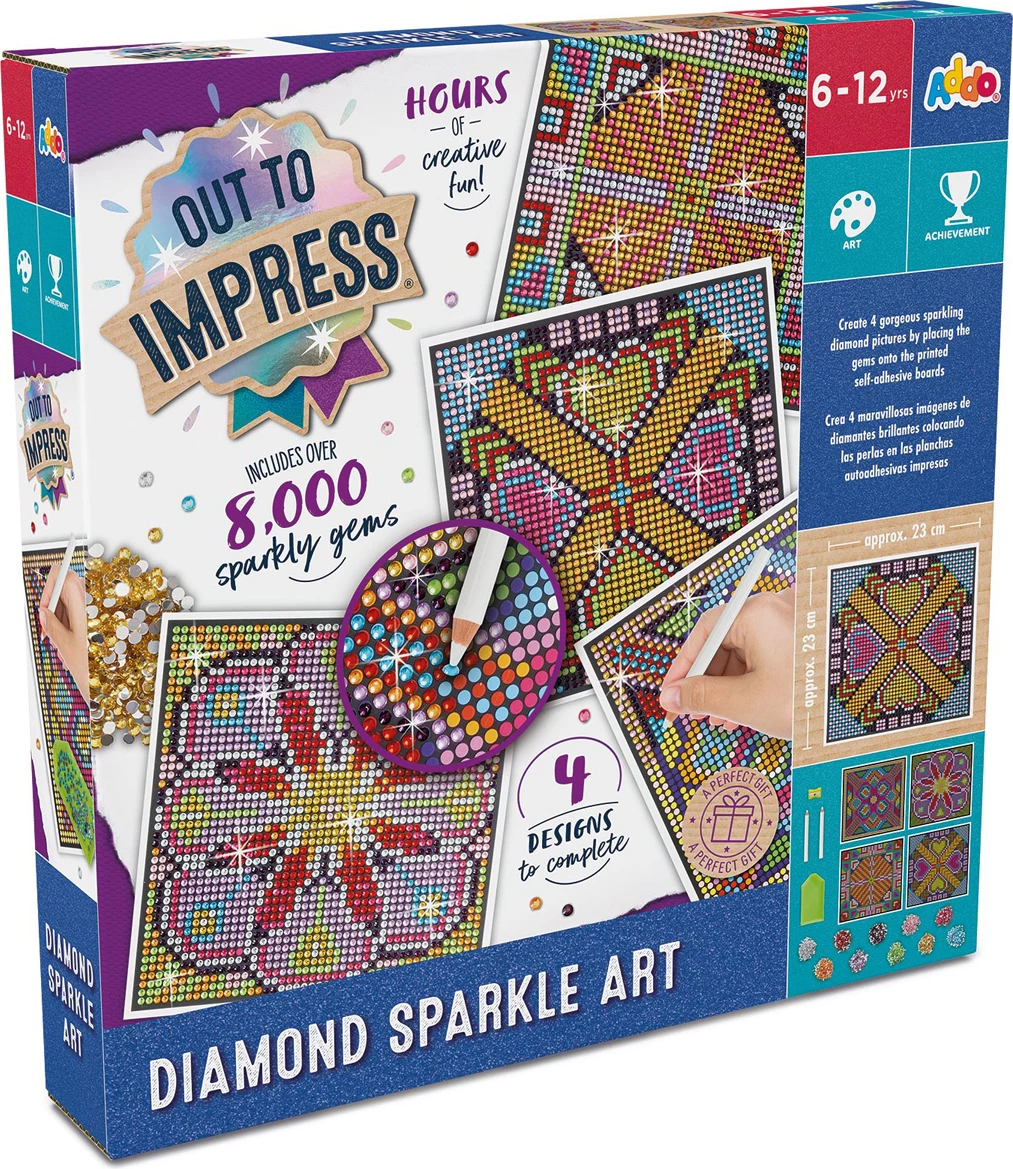 Seti Artistik “Diamond Sparkle Art” nga Out to Impress