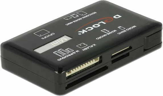 Lexues kartelash DeLOCK SuperSpeed USB 3.2 Gen 1, 6 slote, 5 Gbps, i zi
