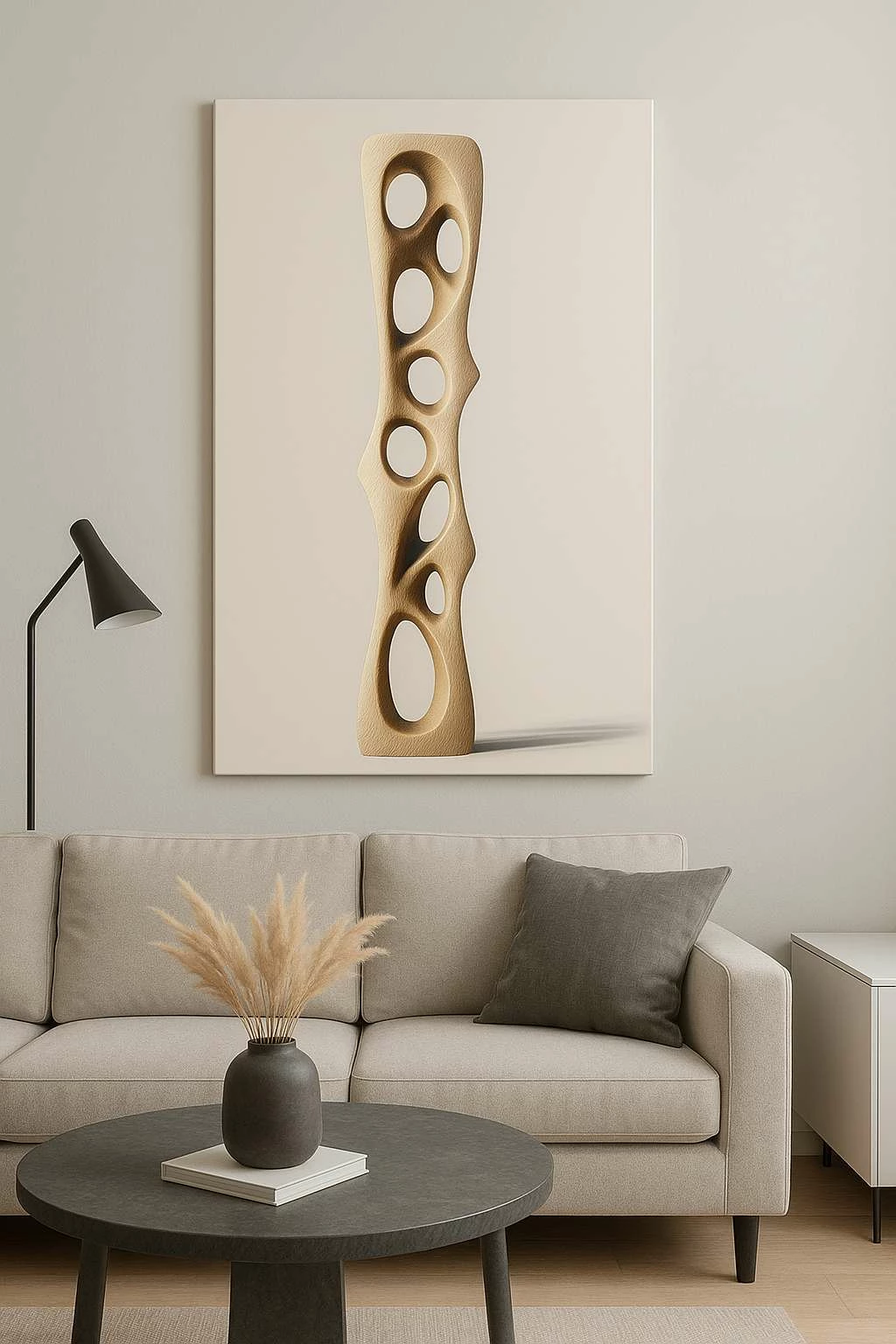 Pikturë dekorative në kanavacë, shumëngjyrëshe, Wallity, Hm_Cnvs26-2, 50x70cm