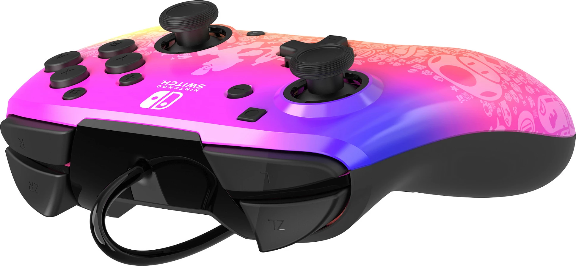 Gamepad PDP REMATCH Wired Controller Star Spectrum, USB, për Nintendo Switch, Multicolor