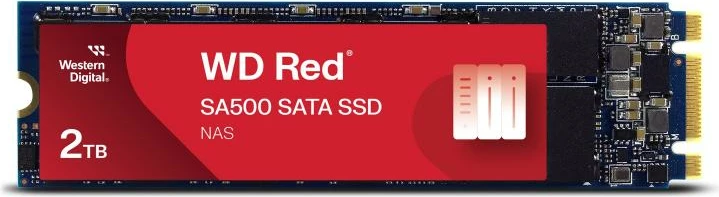 SSD interne Western Digital WD Red SA500 WDS200T1R0B 2TB M.2 SATA