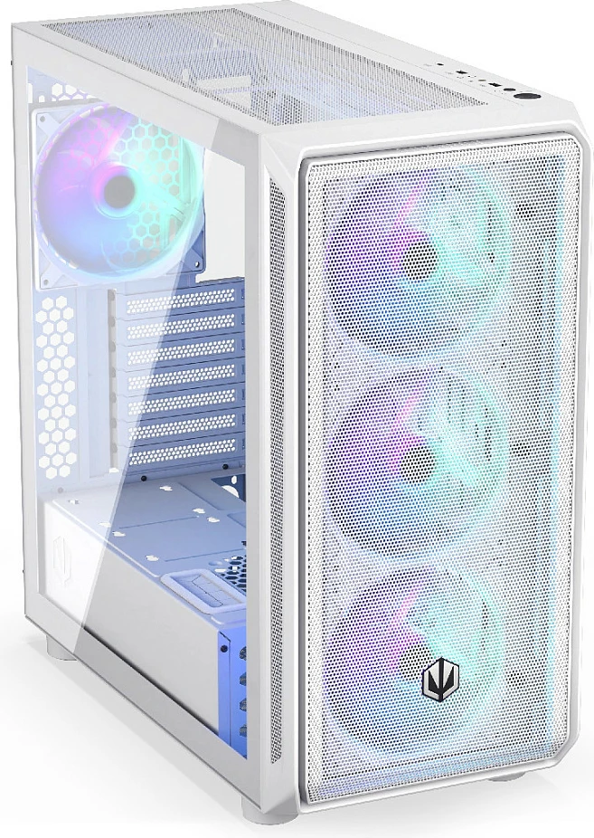 Kasë Endorfy Arx 700 ARGB, Tempered Glass, ATX/micro ATX, USB-C, e bardhë