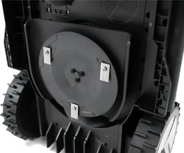 Robot kositës bari TERRAMOW V600 Wireless, deri 600 m², Wi‑Fi/4G, i bardhë/gri, set me garazh + 9 thika + SIM 1GB
