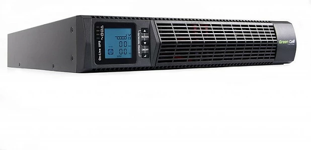UPS Green Cell UPS14, Online Double Conversion, 2 kVA 1800 W, Pure Sine, Rackmount, i zi
