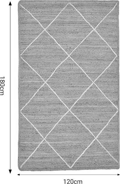 Qilim Strike Inart, ngjyrë bezhë-ekru, 120x180x1cm