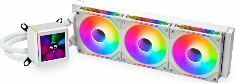 Ftohës uji AiO për CPU Lian Li Galahad II LCD SL-INF 360mm ARGB, 3x120mm