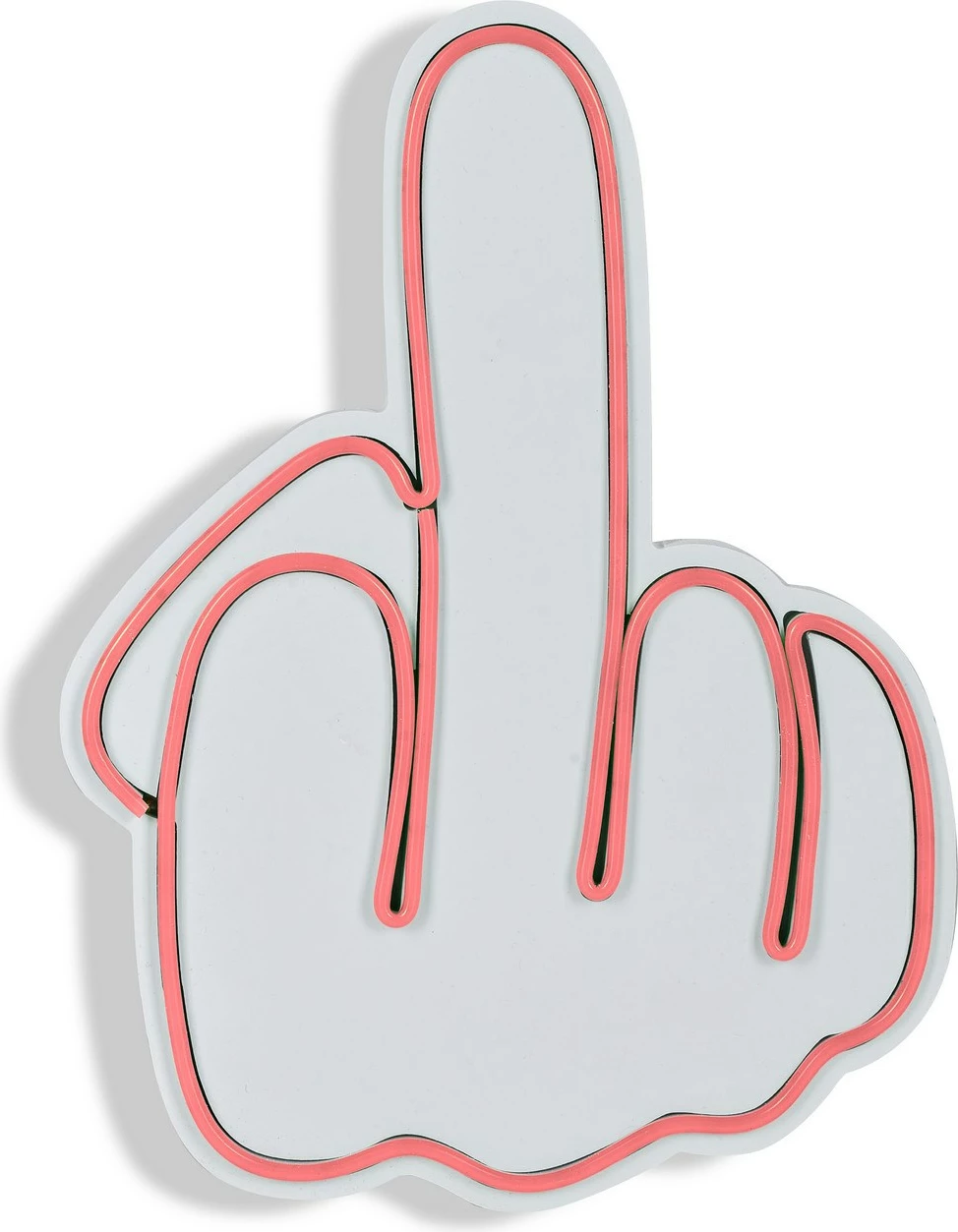 Dekor dritash LED plastike, gisht i mesëm, rozë