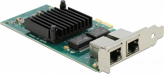 Kartë rrjeti PCIe DeLOCK i350, 2x RJ45 Gigabit LAN