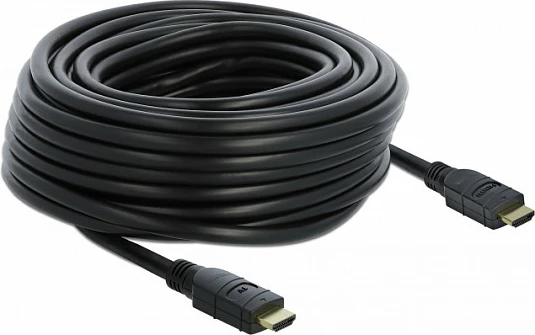 Kabllo HDMI DeLOCK 85286, 20 m, 4K 60Hz, 18 Gbit/s, e zezë