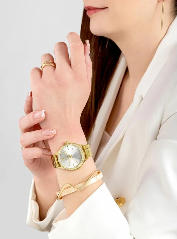 Orë dore femrash Giewont GW1140-B2, gold silver