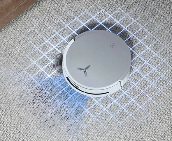 Fshesë robotike Ecovacs Deebot X8 Omni, 18000 Pa, OZMO Roller, stacion OMNI, e bardhë