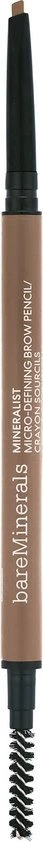Laps për vetulla bareMinerals Mineralist Micro-Defining Brow Pencil për femra Taupe 0.08g