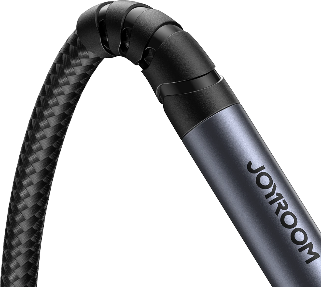 Kabllo audio AUX Joyroom SY-A09, 1.2m, mini jack 3.5mm mashkull-femër, e zezë