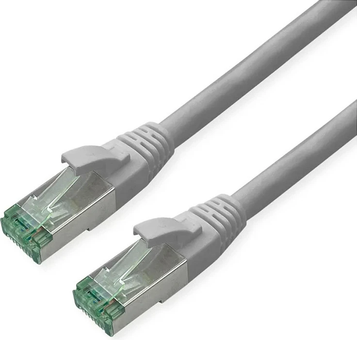 Kabllo rrjeti ROLINE 21.45.3205, Cat6a, 5 m, S/FTP, RJ-45, 10GbE, gri