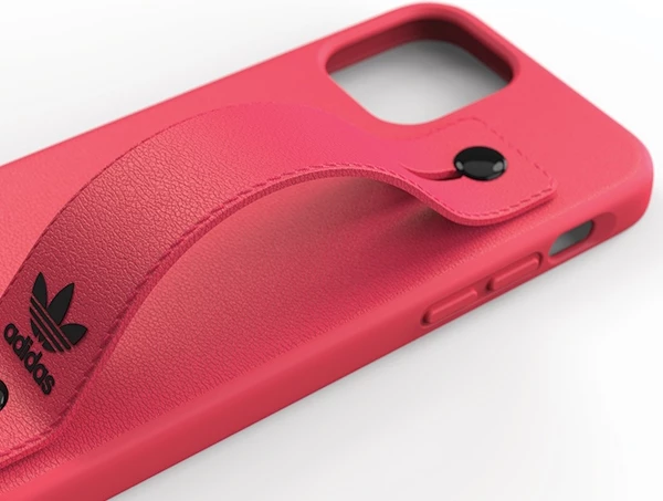 Mbështjellës Adidas OR Hand Strap Case për iPhone 12/12 Pro, rozë