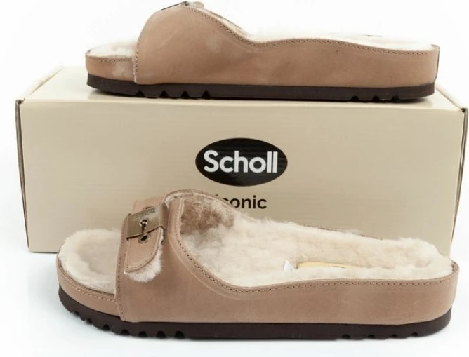 Flip-flop femra Scholl, bezhë [Madhësia: 37]