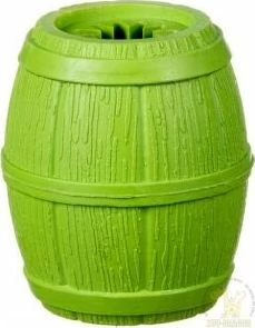 Lodër për qen Barry King Snack Barrel 8 cm, e gjelbër