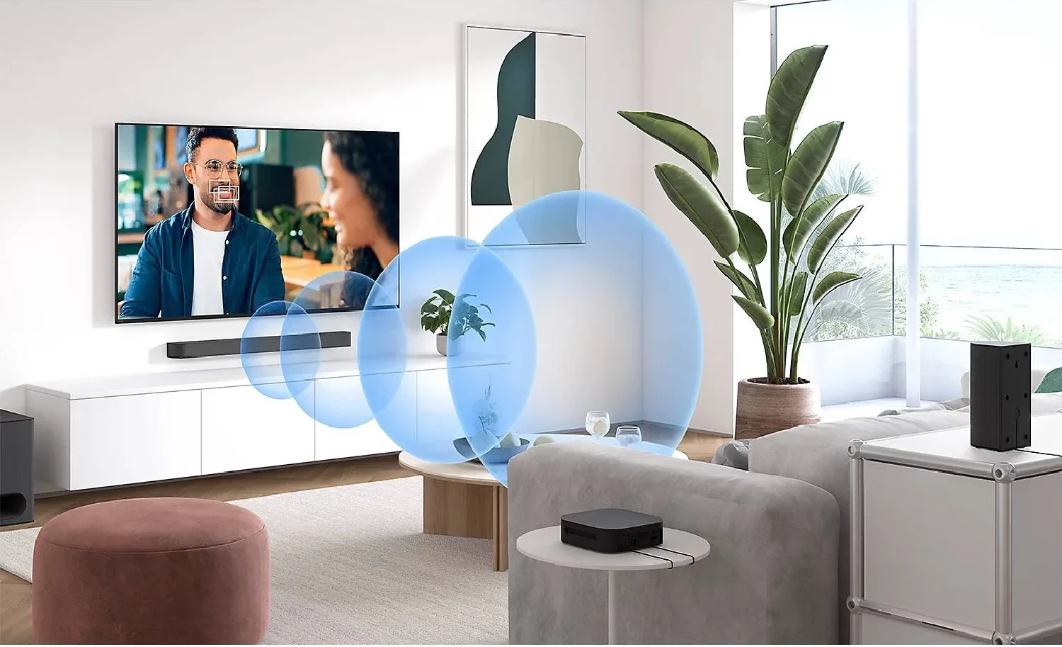 Sistem home theater, Sony, HTS60.CEL BRAVIA Theater System 6, 5.1-kanal 10 altoparlantë, Dolby Atmos DTS:X, 1000 W, Bluetooth HDMI eARC, i zi