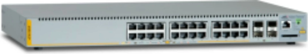 Switch Allied Telesis L2+ 24 porte Gigabit PoE+ 4 SFP, gri