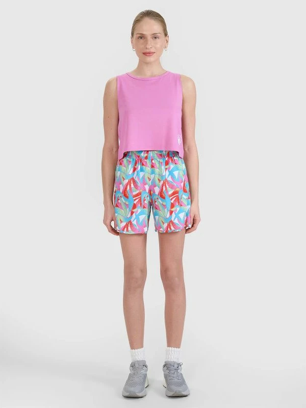 Shorce plazhi për femra 4f, shumëngjyrëshe