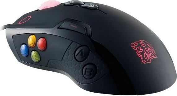 Maus gaming Thermaltake VOLOS, 14 butona, lazer, USB, i zi