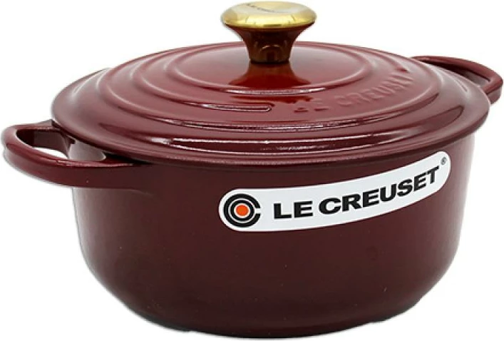 enë pjekëse gize me kapak, Le Creuset Signature Roaster Round 20 cm (21177209494441), e kuqe Rhone