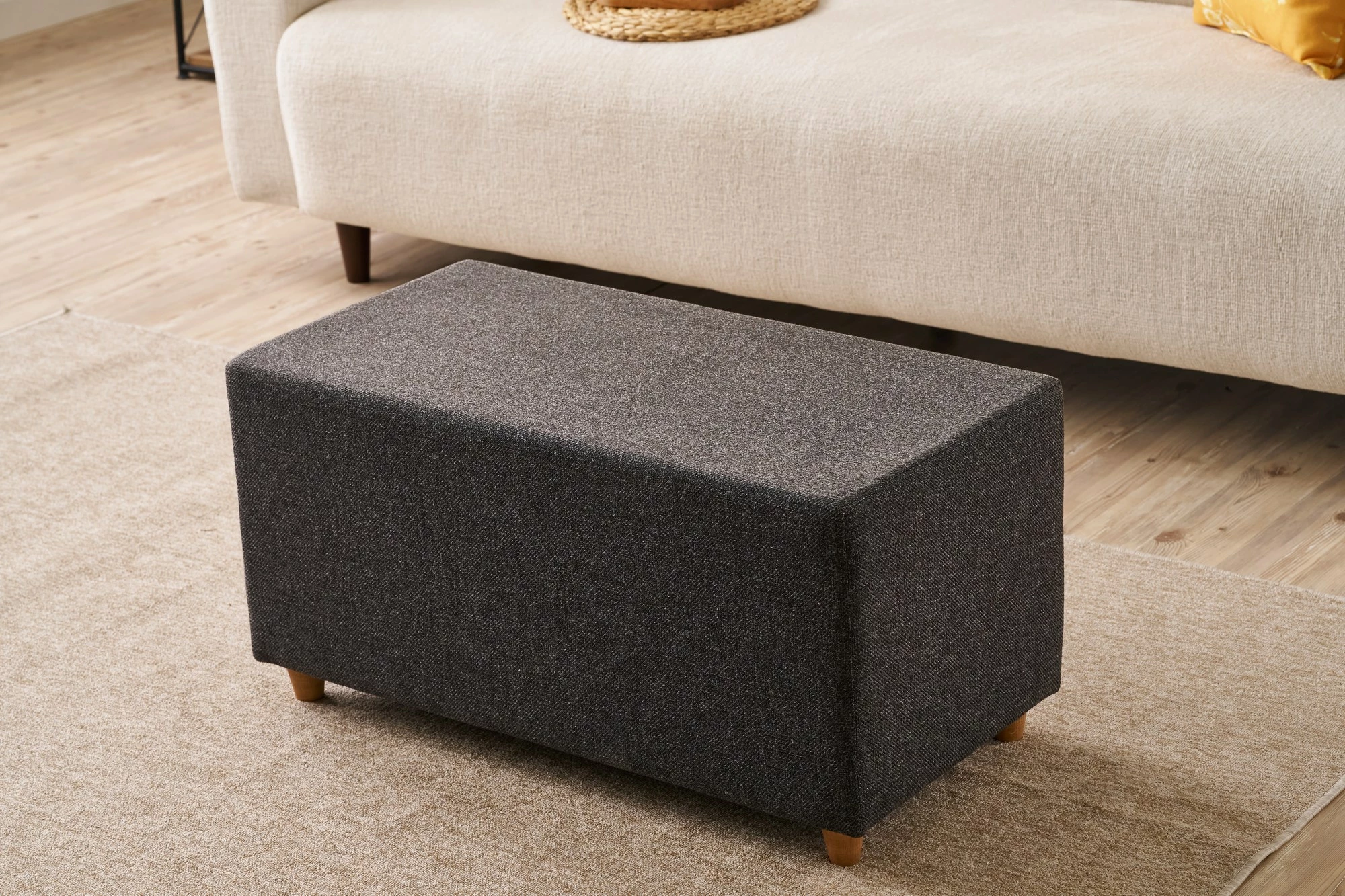 Puf Atelier del Sofa, ngjyrë fume, Urla