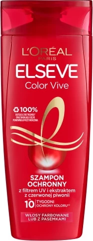 Shampon për femra L'Oreal Paris Elseve Color-Vive, 400ml
