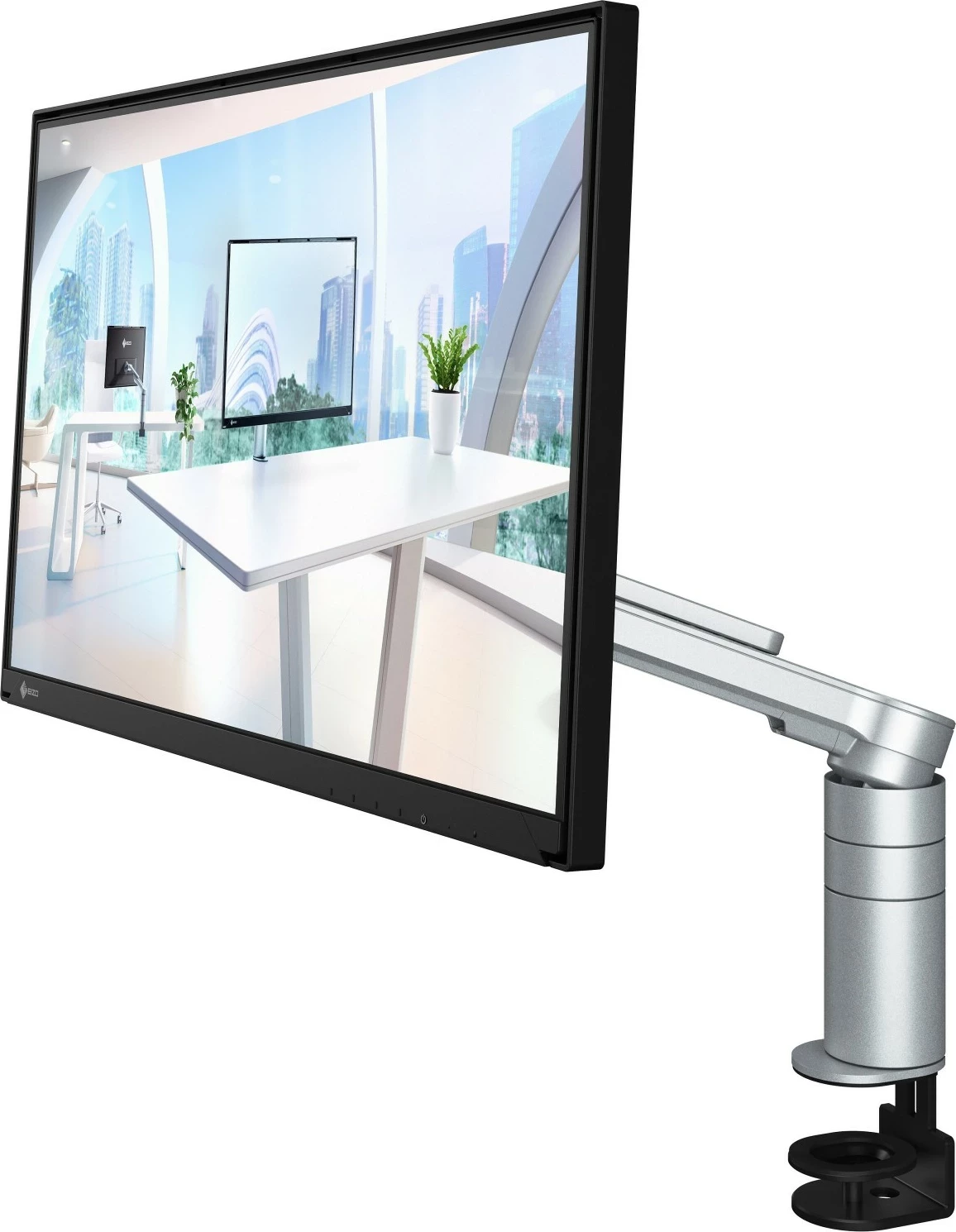 Monitor Eizo FlexScan FLT-BK, 23.8 inch, Full HD, IPS, USB-C, e zi