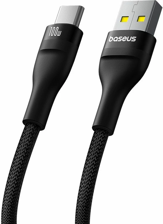 Kabllo USB-USB C Baseus, e zezë