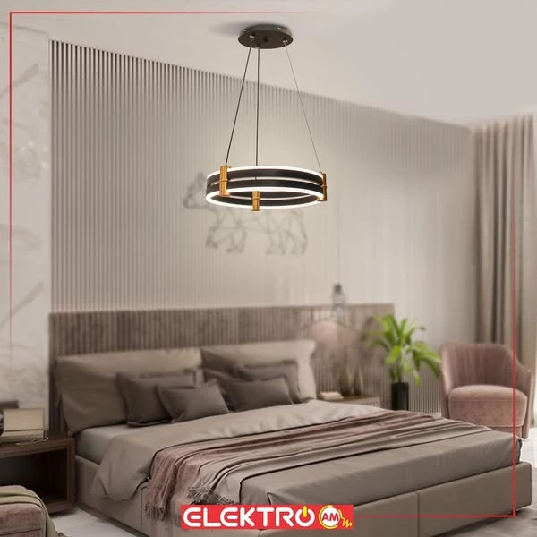 Abazhur LED i varur 1760-1 BK