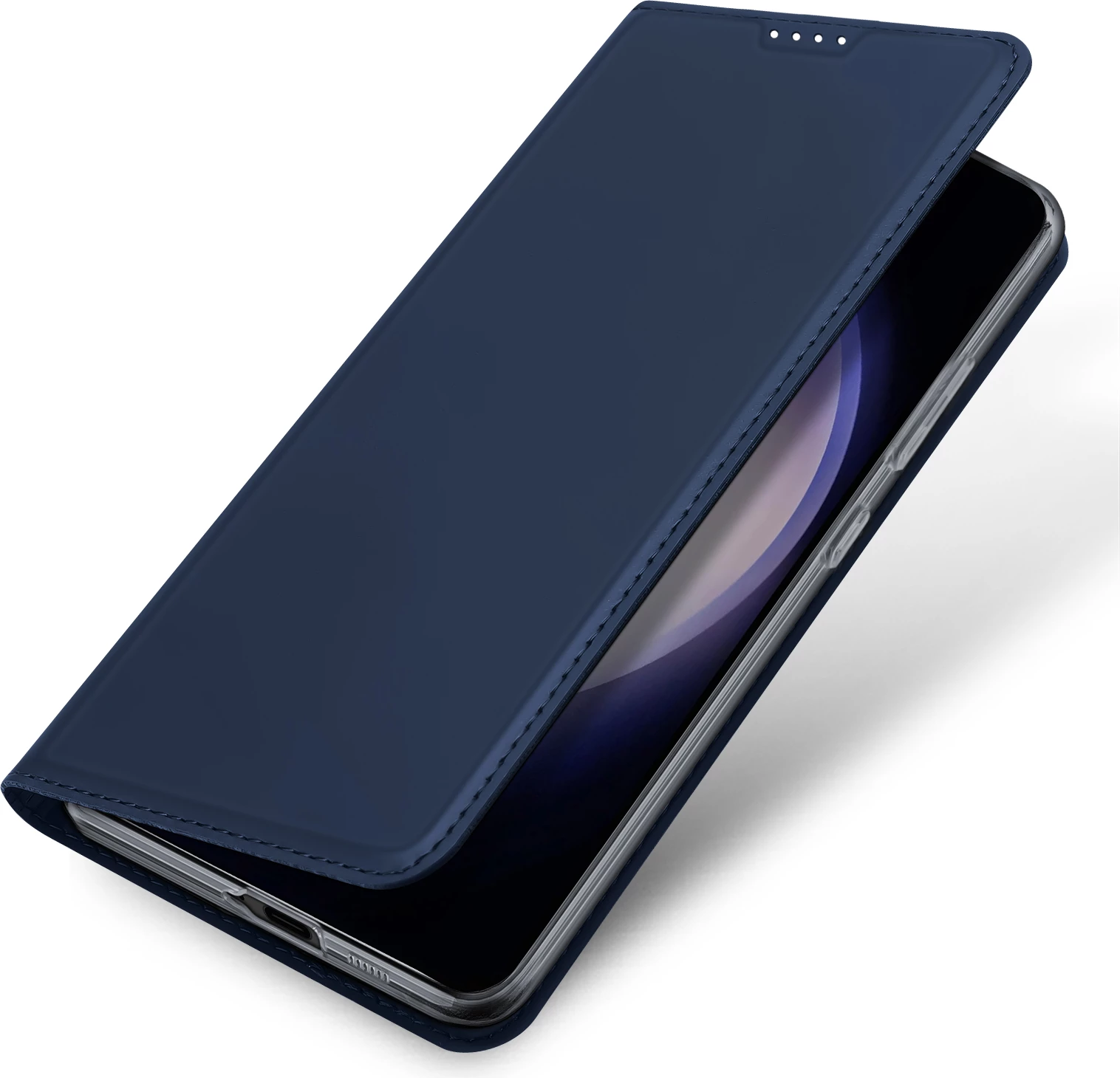 Mbështjellës Dux Ducis Skin Pro për Samsung Galaxy S24+, me kapak, Blu