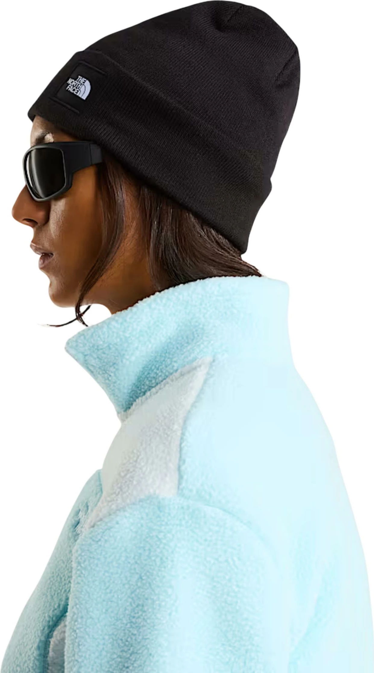 Kapelë beanie për meshkuj The North Face Dock Worker Rcycled Bne, e zezë