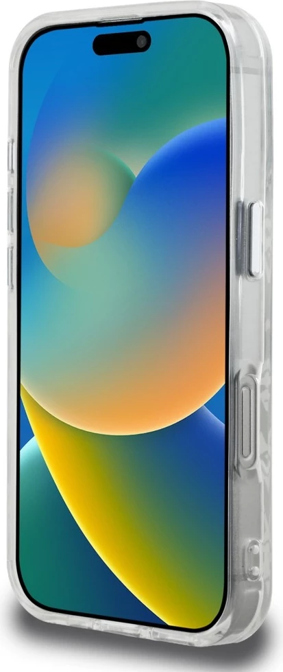 Mbështjellës Karl Lagerfeld IML Karl Head Logo MagSafe për iPhone 16 Pro, hardcase TPU/PC, gri, në kuti