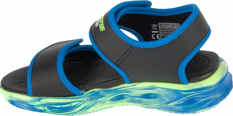 Sandale për fëmijë Skechers, të zeza