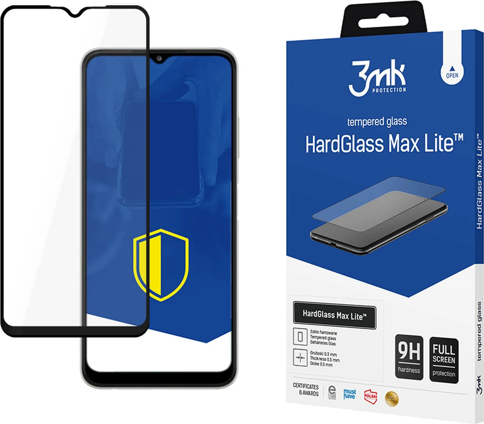 Xham mbrojtës 3mk HardGlass Max Lite për Samsung Galaxy A22