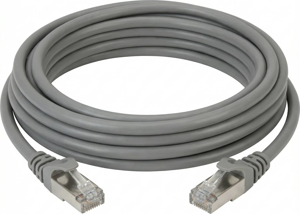 Kabllo rrjeti SHARKOON Cat7a S/FTP RJ-45, 10 m, gri