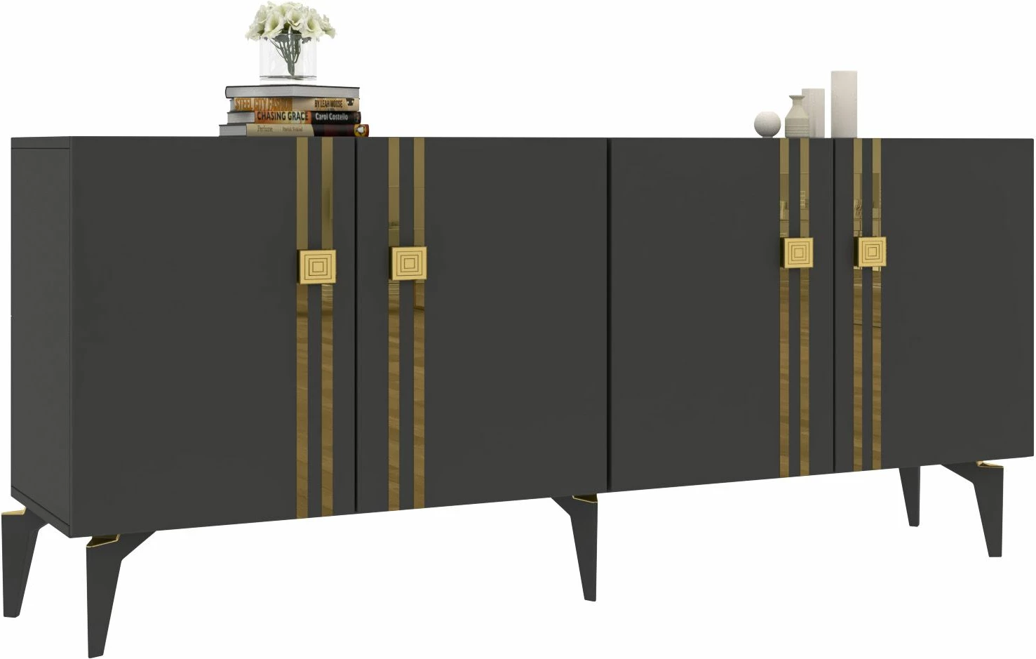 Konsolë Skye Decor, Bahar KB150, antracit