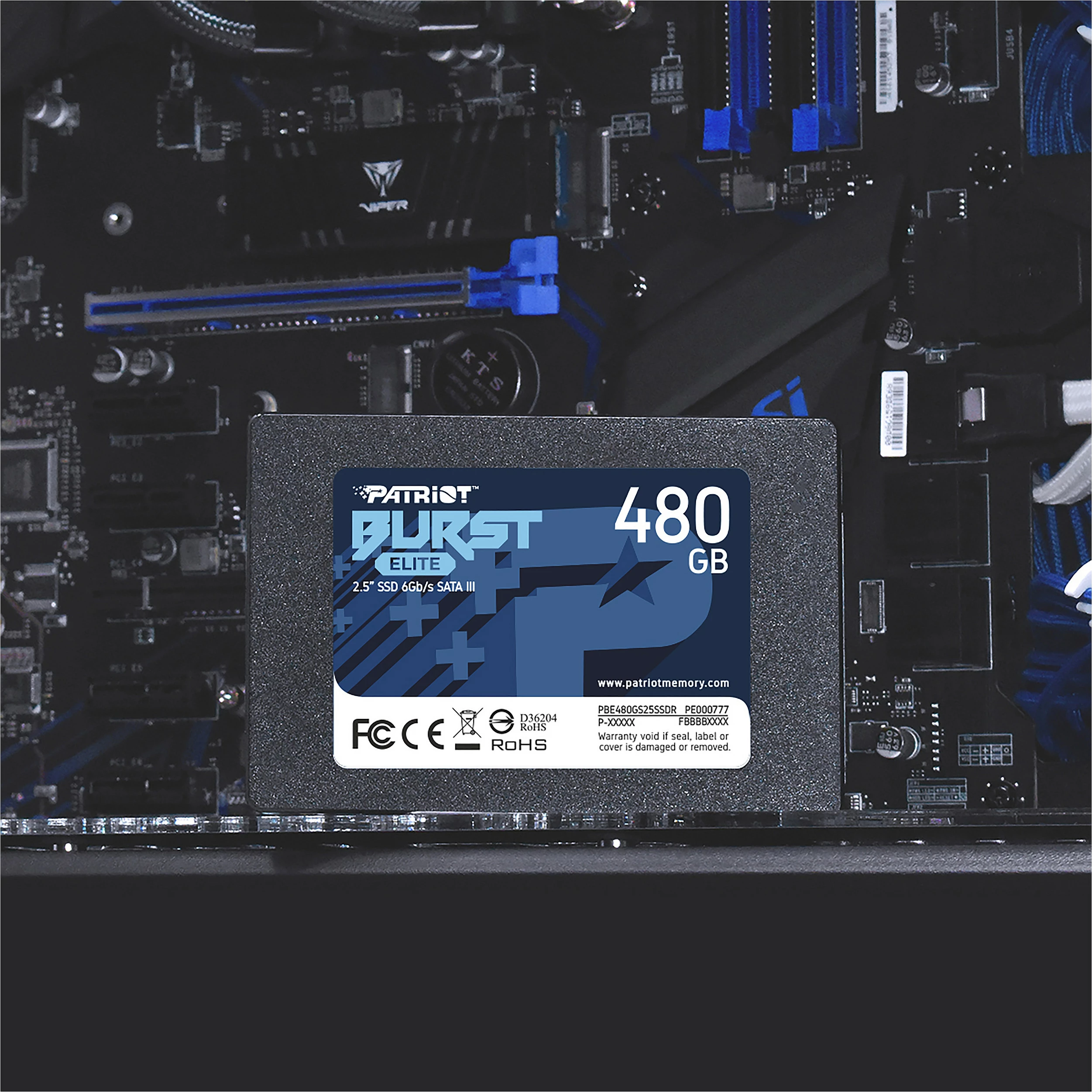 SSD Patriot Burst Elite 480GB, 2.5" SATA III