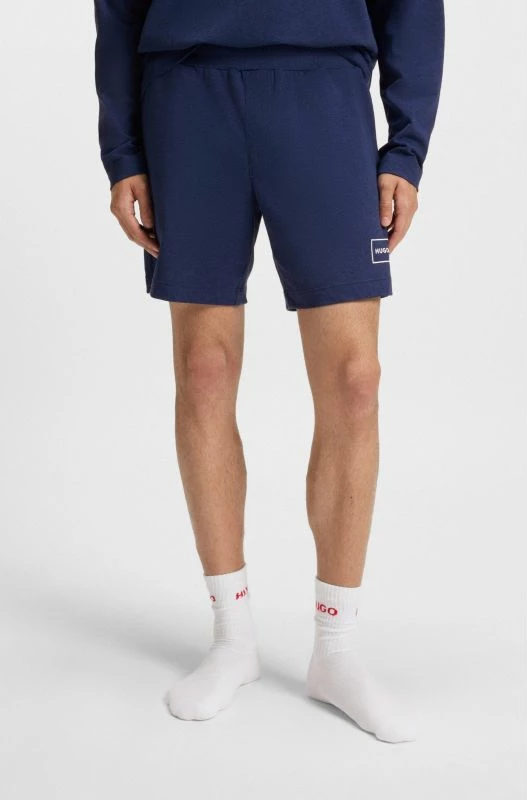 Shorce nate për meshkuj Hugo Loungewear Laze 50525247-409, azzurro