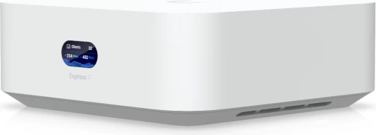 Router Ubiquiti UniFi Express 7 UX7, WiFi 7, 10GbE WAN, 2.5GbE LAN, i bardhë