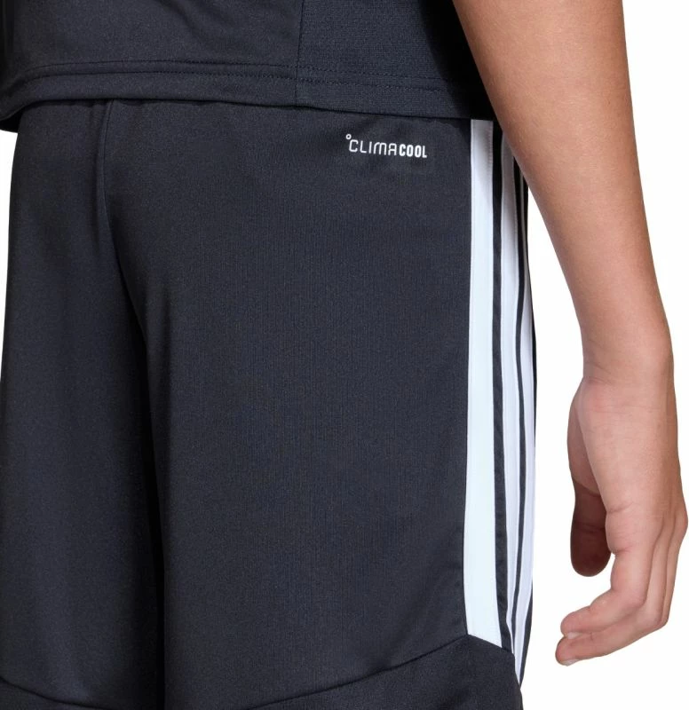 Shorce për fëmijë adidas, zi e bardhë [Madhësia: 152 cm]