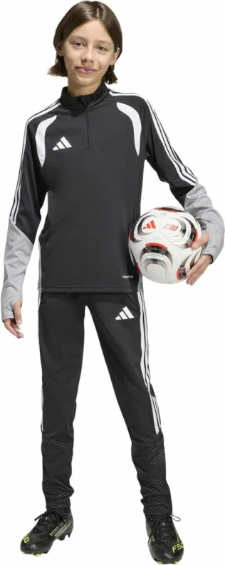 Trenerka për fëmijë adidas, e zezë dhe e bardhë