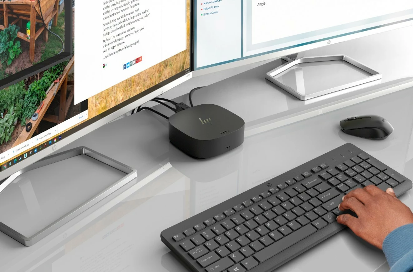 Set tastierë + Maus pa tela HP 330, 2.4 GHz, QWERTY English (US), numpad, deri 10 m, maus 1600 DPI, Black