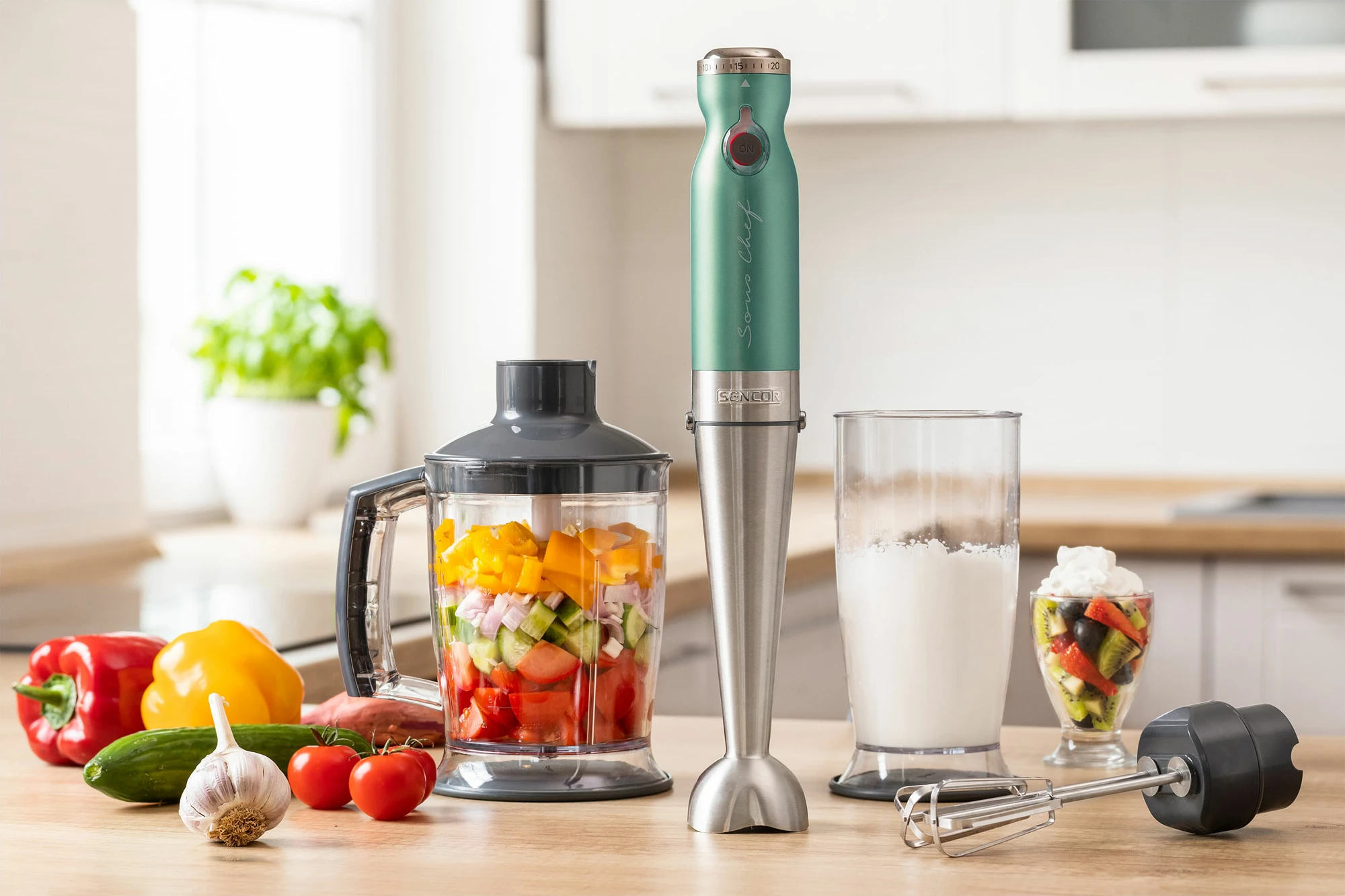 Blender dore Sencor SHB 5601GR-EUE3, 1200 W, i gjelbër